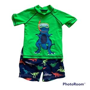3/$20 Carter’s swim trunks and rash guard set